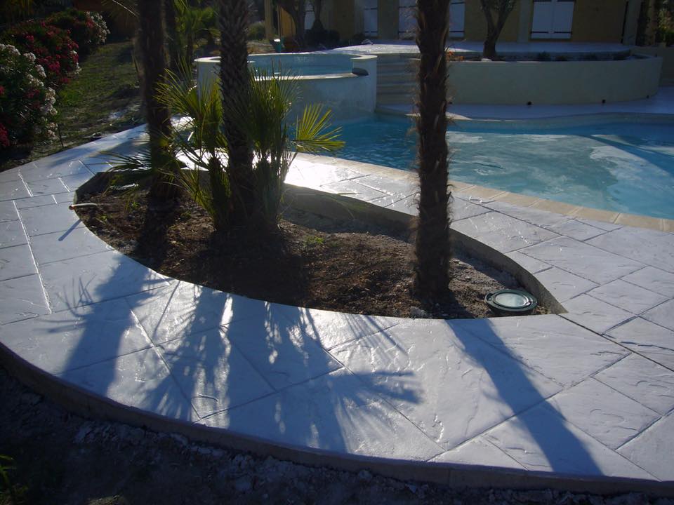 Béton décoratif